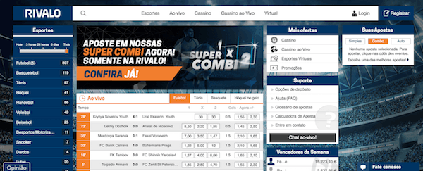 Home Rivalo odds