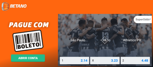 Betano Super Odds São Paulo x Atlético PR Campeonato Brasileiro