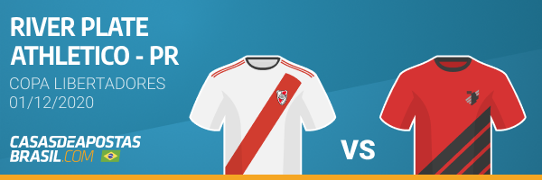 River Plate x Athlético Paranaense Libertadores Bet365 Casas de Apostas Brasil 01-12