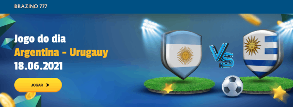 Brazino777 Jogo Copa America Argentina x Uruguai 18.06