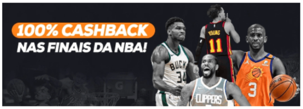 100% de Cashback nas finais da NBA com a Betmotion