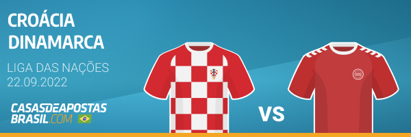 Jogo entre Croácia e Dinamarca pela Liga das Nações
