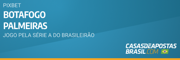 Jogo Botafogo e Palmeiras pela série A do Brasileirão