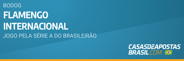 Jogo entre Flamengo e Internacional pelo Brasileirão