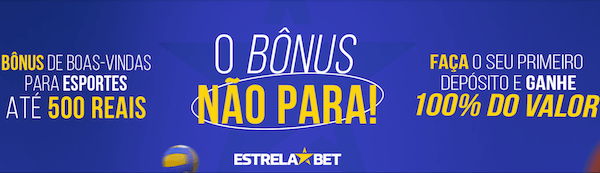 Estrela Bet Bonus - Ganhe até 500 BRL com seu primeiro depósito